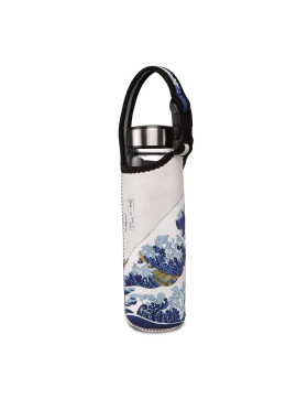 Artis Orbis - Katsushika Hokusai Trinkflasche mit Neoprenhülle Die Welle