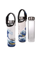 Artis Orbis - Katsushika Hokusai Trinkflasche mit Neoprenhülle Die Welle
