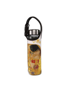 Artis Orbis - Trinkflasche mit Neoprenhülle Gustav Klimt - Der Kuss