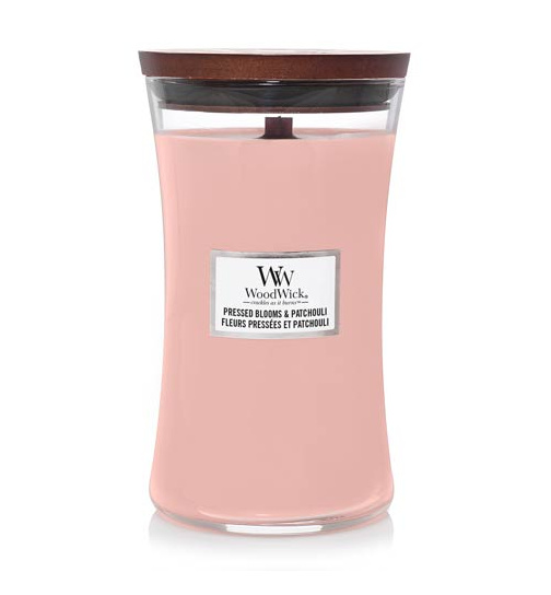 WoodWick Large Jar Pressed Blooms & Patchouli