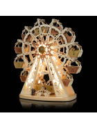Adventskalender Riesenrad LED-beleuchtet