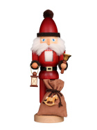 Nussknacker Weihnachtsmann mit Glocke