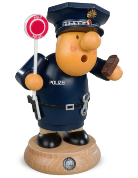 Räuchermännchen Müllerchen Polizist