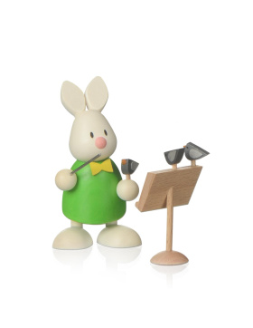 Kaninchen Max als Dirigent