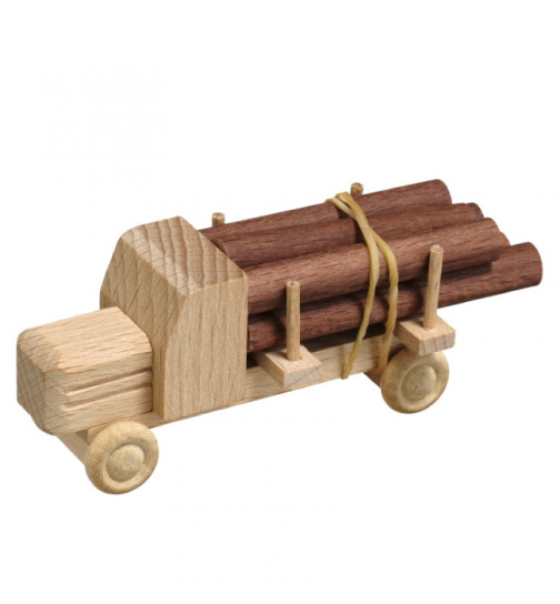 Holzspielzeug LKW-Rundholztransport