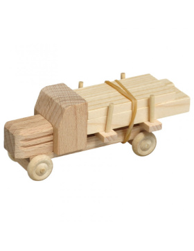 Holzspielzeug LKW-Schnittholz