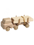 Holzspielzeug Lastauto-Schnittholz