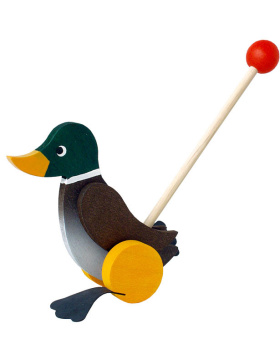 Holzspielzeug Watschel-Ente