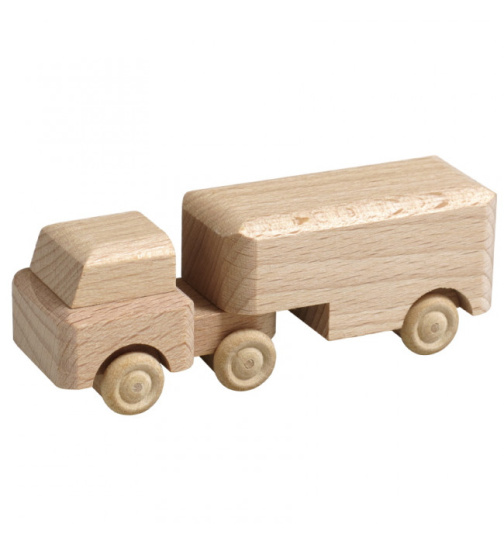 Holzspielzeug Lastauto- Auflieger