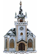 Winterkinder Winterhäuser Kirche